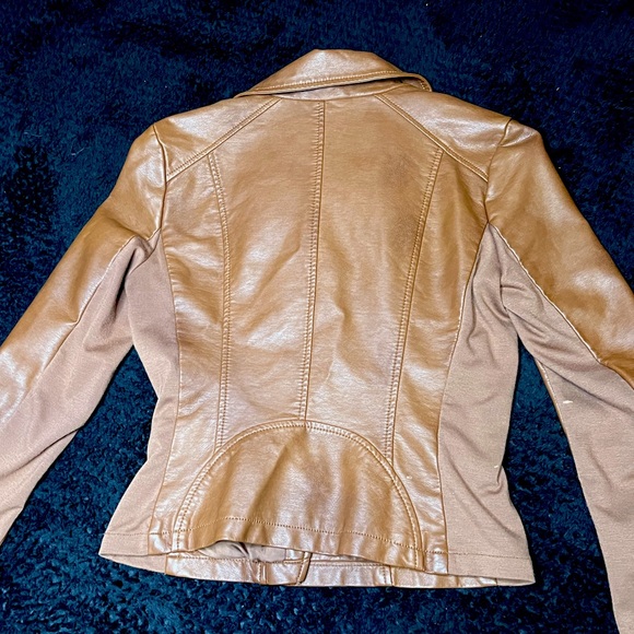 DYNAMITE faux leather jacket xs - Picture 3 of 4